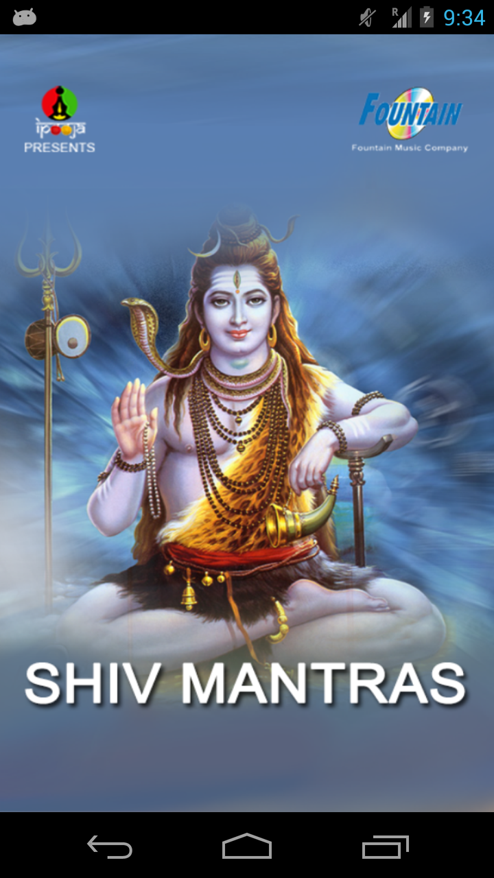 Android application Various Shiv Mantras screenshort