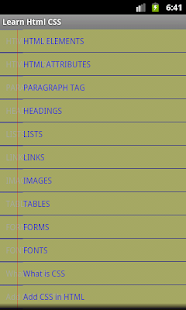 Html & CSS Screenshots 0
