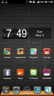 How to install wooden Go,Nova,Adw,Holo,Apex lastet apk for pc