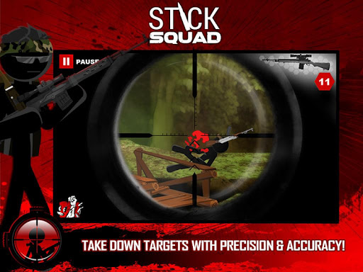 【免費動作App】Stick Squad - Sniper contracts-APP點子