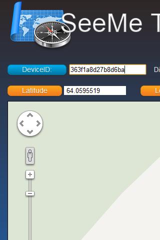 SeeMe GPS Tracker Screen 2