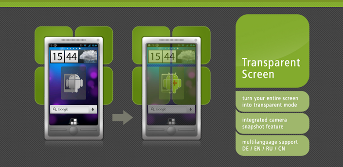 Transparent Screen Original Apk