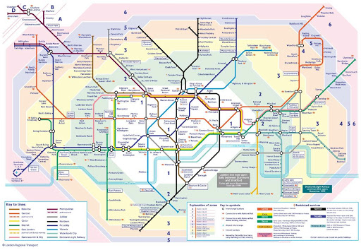 London Travel WC Maps