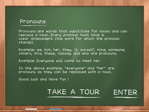 Pronouns For Kids