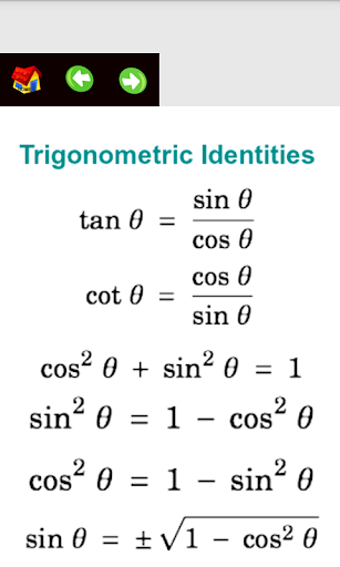 【免費教育App】Algebra Trigonometry Formulas-APP點子