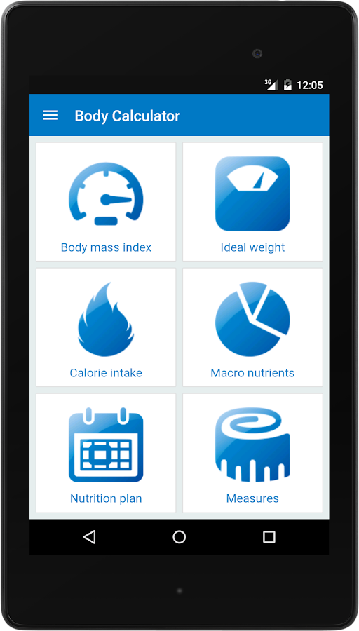 Body Calculator (BMI, TDEE...) Android Apps on Google Play