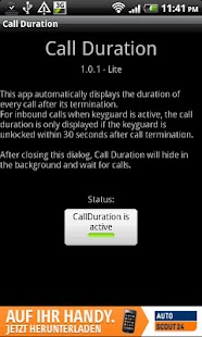 Call Duration Lite