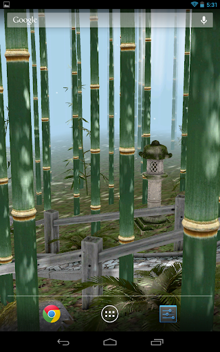 Bamboo Forest 3D Wallpaper