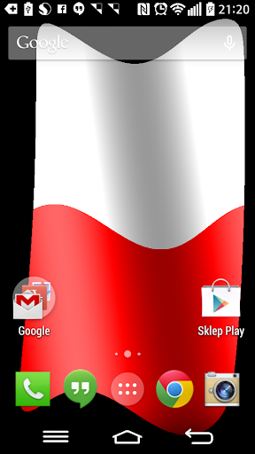 Poland Flag Live Wallpaper