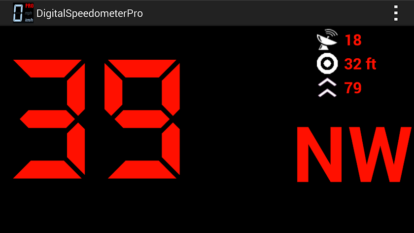 Digital Speedometer Pro Screen 2