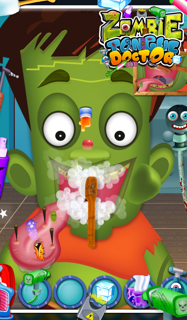 Zombie Tongue Doctor Screen 1