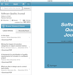 Software Quality Journal poster 3