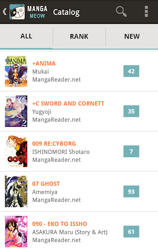 Manga Meow - Manga Reader App