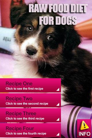 Raw Food Diet Recipes For Dogs