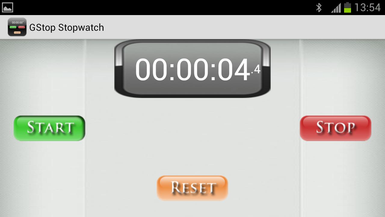 GStop Stopwatch Chronometer Android Apps on Google Play