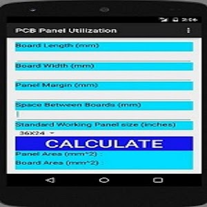 PCB Panel Utilization Calculat