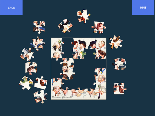 【免費解謎App】Norman Rockwell Jigsaw Puzzles-APP點子