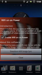 WiFi on on AC Power poster 1