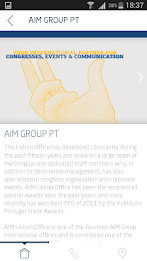 AIM GROUP LISBON poster 2