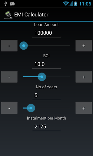 Easy EMI Calculator