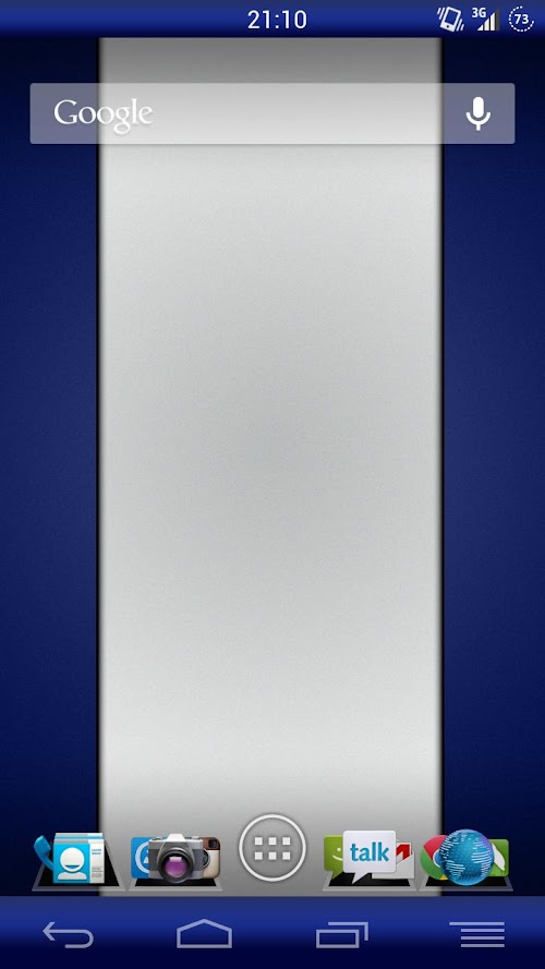 Android application Blue-White Team Theme Engine screenshort