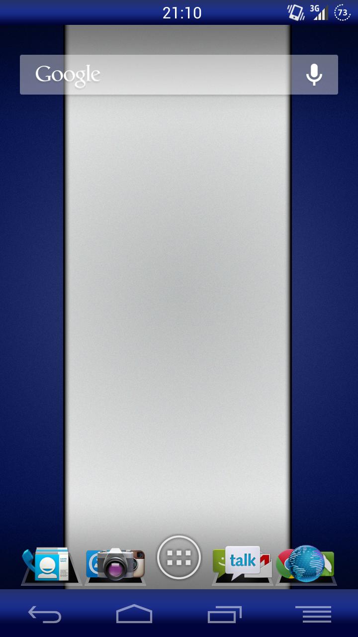 Blue-White Team Theme Engine Screen 1