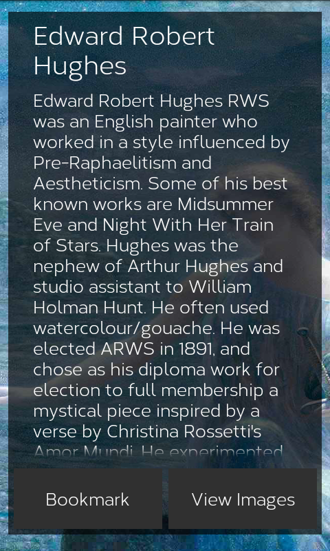British Painters &amp; Artists Screen 2