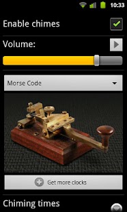 Morse Code for Chime Time