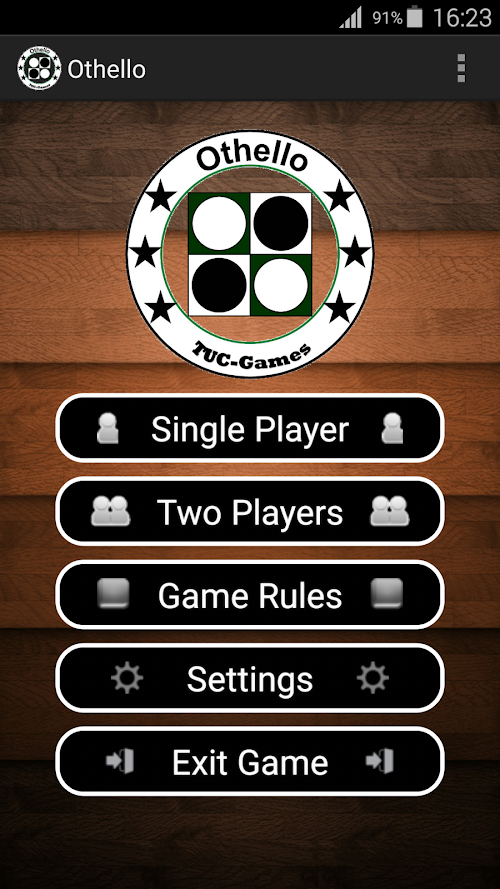 Android application Othello Bluetooth screenshort