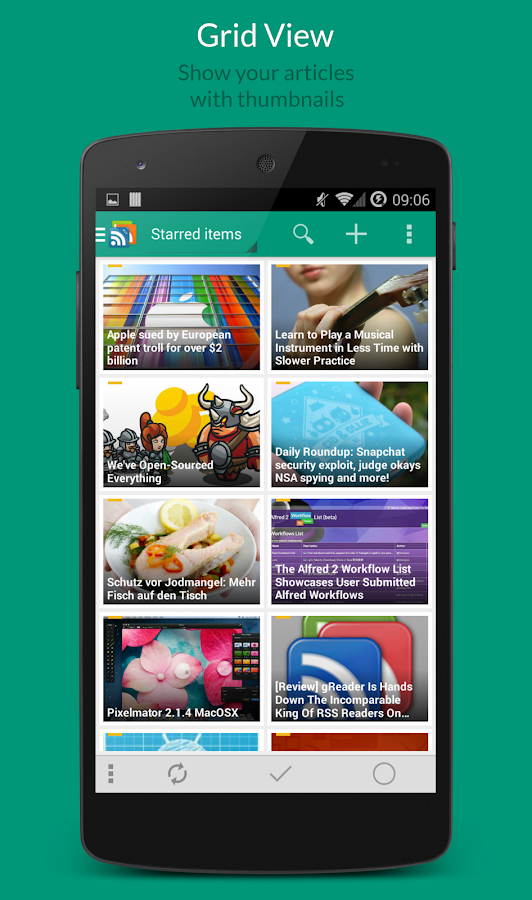 gReader Pro | Feedly | News - screenshot