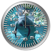 Manatee 3 Analog Clock