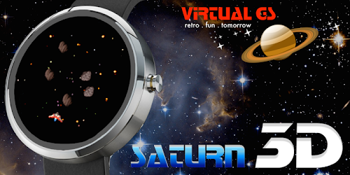 Android application SATURN 3D (Android Wear) screenshort