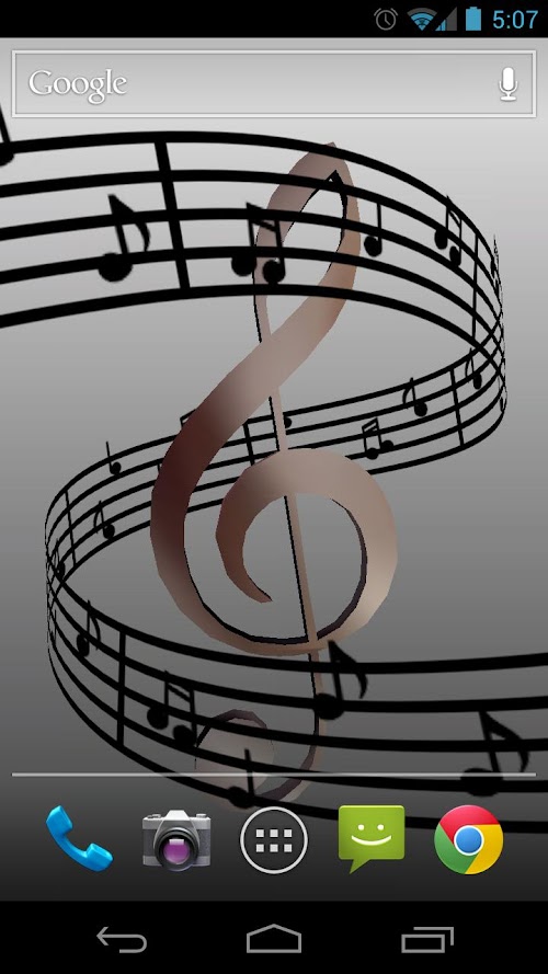 Android application Music Flow screenshort