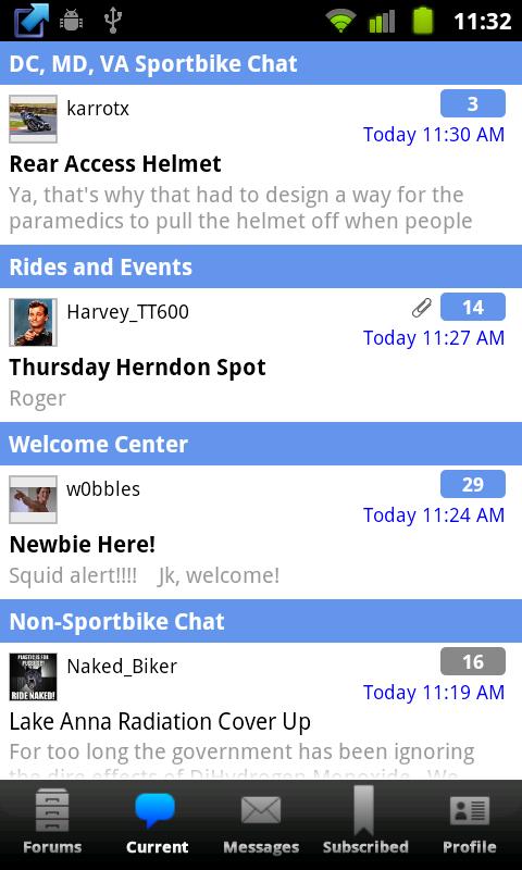 Forum Runner Screen 3
