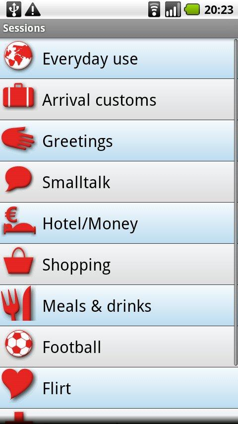 iSayHello English USA - French Screen 3