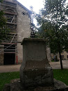 Iron Cross in front of the Abbey