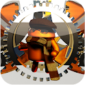 orange theme & widgets logo