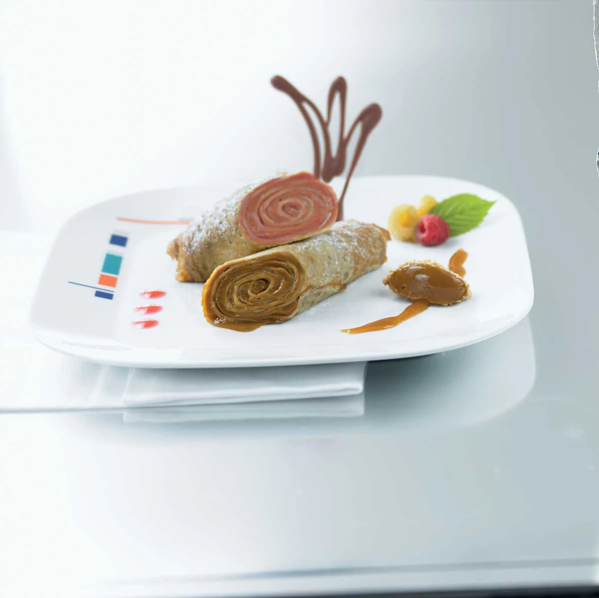 Bistro Dulce De Leche_Spanish Crepe - Indulge in a delectable treat like this Dulce de Leche Spanish Crepe in Celebrity's Bistro on Five. 