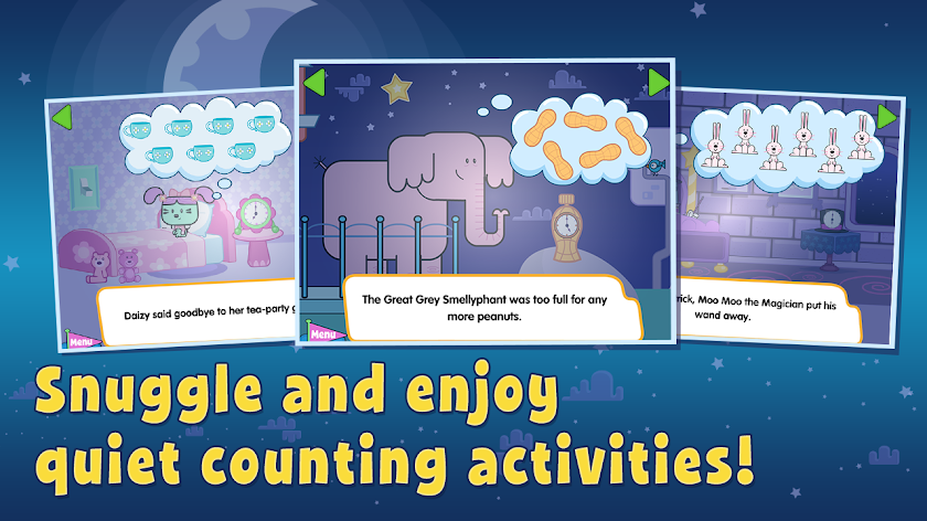 Good Night Wubbzy Counting Screen 2
