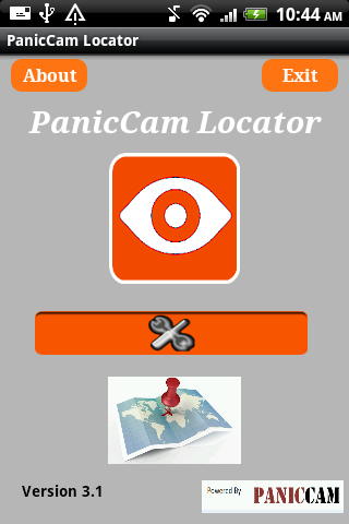 PanicCam Locator
