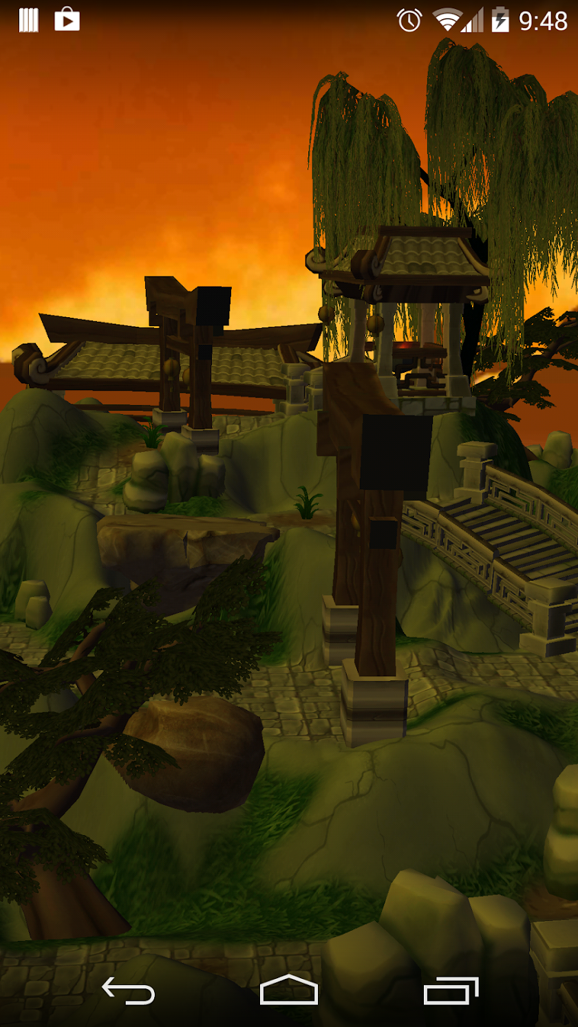 3D Mystic Temple HD Screen 3