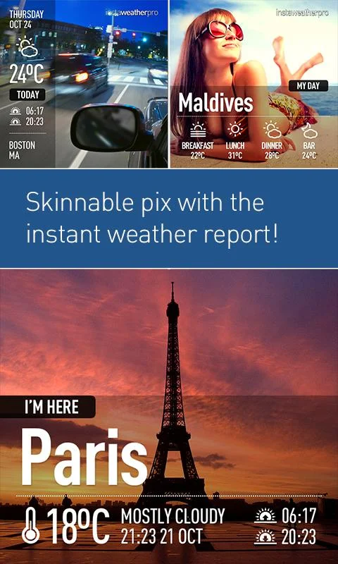 InstaWeather Pro - screenshot