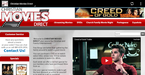 Christian Movies Direct Screenshots 0