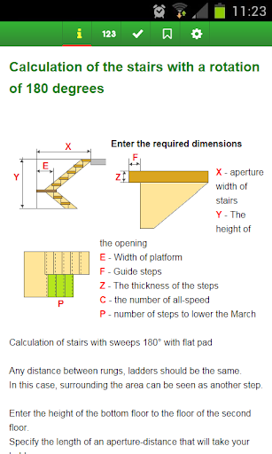 Stairs with 180°