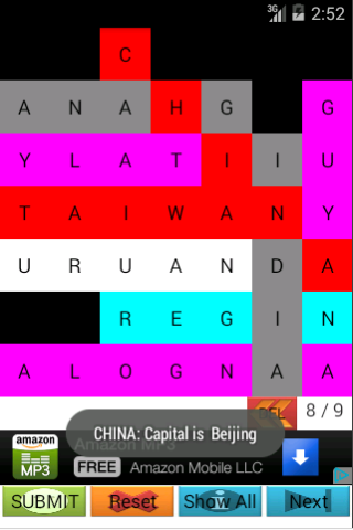 【免費教育App】Find the Country: Word Search-APP點子