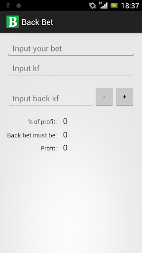 【免費工具App】Back Bet Calc-APP點子