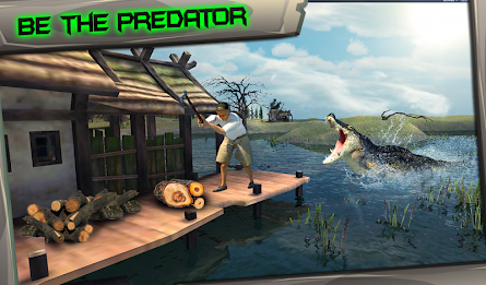 Swamp Crocodile Simulator 3D poster 10