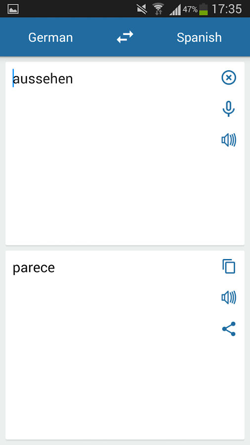 German Spanish Translator Android Apps on Google Play