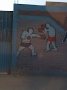 Boxing Mural
