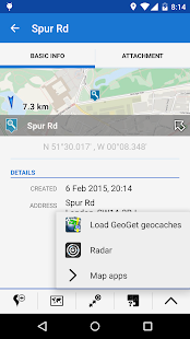   Locus - addon GeoGet Database- screenshot thumbnail   